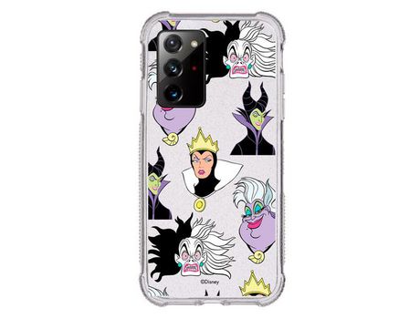 Funda Brillantina para Samsung Galaxy Note 20 Ultra Oficial de Disney Villanas