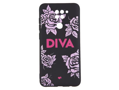 Funda Diva Silicona Negra para Xiaomi Redmi Note 9 - Oficial de La Vecina Rubia