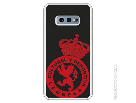 Funda Oficial Cultural y Deportiva Leonesa Escudo monocromo para Samsung Galaxy S10e