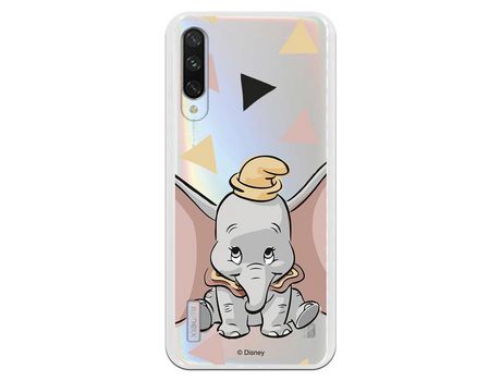Funda Oficial Disney Dumbo silueta transparente para Xiaomi Mi A3 - Dumbo