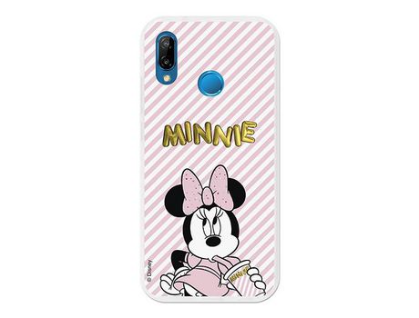 Funda Oficial Disney Minnie, Gold Balloon Huawei P20 Lite