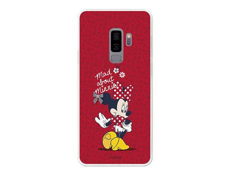 Funda Oficial Disney Minnie, Mad about Minnie Samsung Galaxy S9 Plus