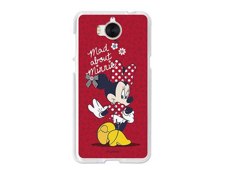 Funda Oficial Disney Minnie, Mad about Minnie Huawei Y6 2017