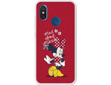Funda Oficial Disney Minnie, Mad about Minnie Xiaomi Mi 8