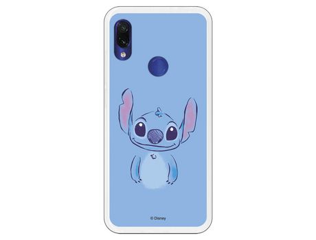 Funda de Lilo y Stitch azul para Xiaomi Redmi Note 7