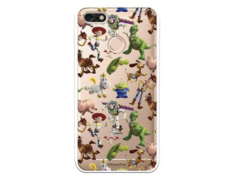 Funda Oficial Disney Toy Story Siluetas Transparente - Toy Story para Huawei Y6 Pro 2017