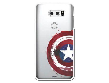 Funda Oficial Escudo Capitan America para LG V30