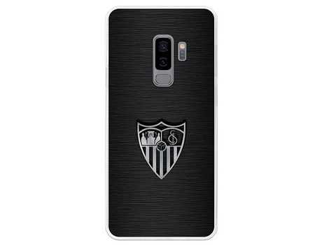 Funda Oficial Sevilha escudo Plata para Samsung Galaxy S9 Plus