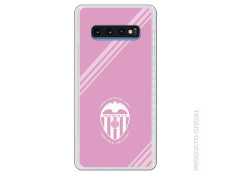 Funda Oficial Valencia Escudo blanco para Samsung Galaxy S10 Plus