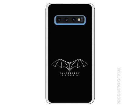 Funda Oficial Valencia Murcielago plata para Samsung Galaxy S10