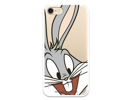 Funda Oficial Warner Bros Bugs Bunny Transparente para iPhone 7 - Looney Tunes