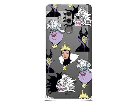 Funda para Huawei Mate 10 Pro Oficial de Disney Villanas Patrón