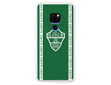 Funda para Huawei Mate 20 del Elche CF Escudo Fondo Verde - Licencia Oficial Elche CF