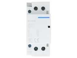 Contacto de CA doméstico de bajo consumo, 2 pines, 32 A, 1 en 1 canal, para riel DIN, 24 V, 50/60 Hz.
