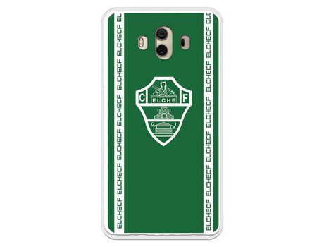 Funda para Huawei Mate 10 del Elche CF Escudo Fondo Verde - Licencia Oficial Elche CF