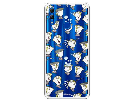Funda Oficial Disney Chip Potts Siluetas Transparente para Huawei P Smart 2019