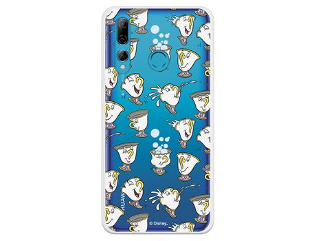 Funda Oficial Disney Chip Potts Siluetas Transparente para Huawei P Smart Plus 2019