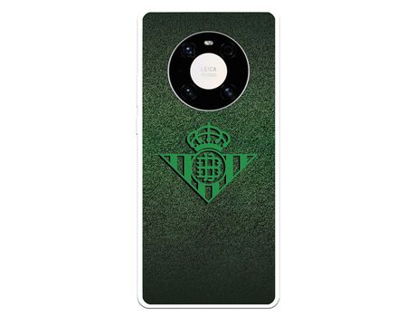 Funda para Huawei Mate 40 Pro del Betis Escudo Verde Fondo trama - Licencia Oficial