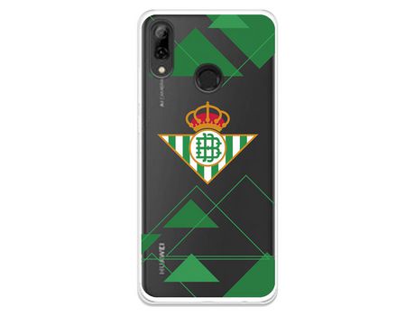 Funda para Huawei P Smart 2019 del Betis Escudo Fondo transparente - Licencia Oficial