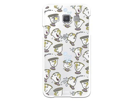 Funda Oficial Disney Chip Potts Siluetas Transparente para Samsung Galaxy A3