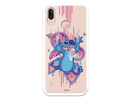 Funda para Huawei P20 Lite Oficial de Disney Stitch Graffiti - Lilo & Stitch
