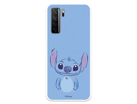 Funda para Huawei P40 Lite 5G Oficial de Disney Stitch azul - Lilo & Stitch