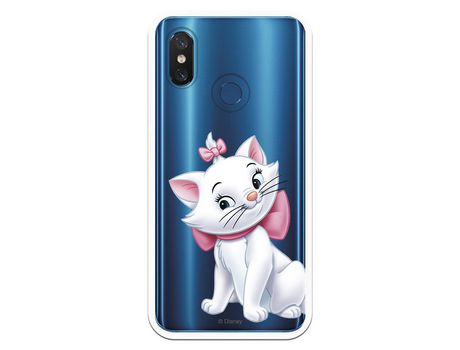 Funda Oficial Disney Marie Silueta transparente para Xiaomi Mi 8 - Los Aristogatos
