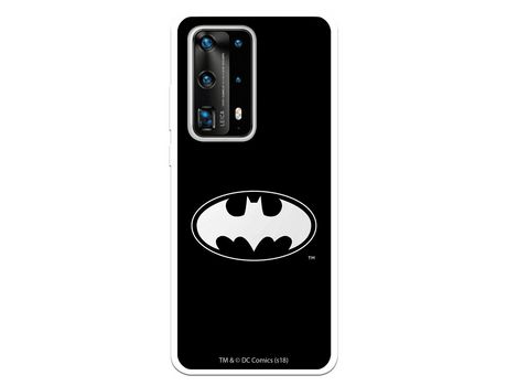 Funda para Huawei P40 Pro Plus Oficial de DC Comics Batman Logo Transparente - DC Comics