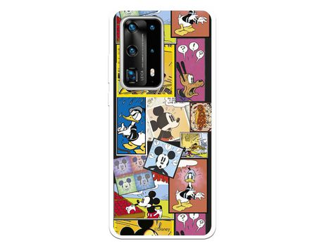 Funda para Huawei P40 Pro Plus Oficial de Disney Mickey Comic - Clásicos Disney