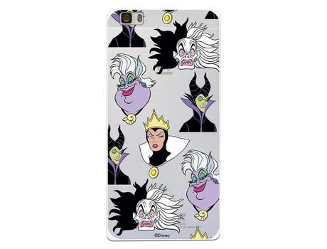 Funda para Huawei P8 Lite Oficial de Disney Villanas Patrón