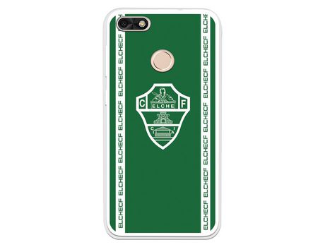 Funda para Huawei Y6 Pro 2017 del Elche CF Escudo Fondo Verde - Licencia Oficial Elche CF