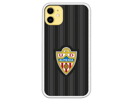 Funda para iPhone 11 del Almería fondo negro - Licencia Oficial
