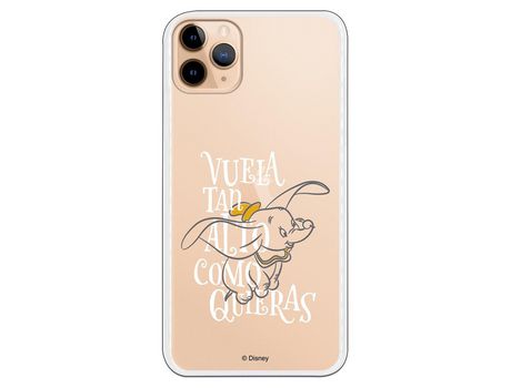 Funda para iPhone 11 Pro Max Oficial de Disney Dumbo Vuela tan Alto - Dumbo