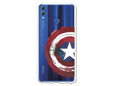 Funda Oficial Escudo Capitan America para Huawei Honor 8X