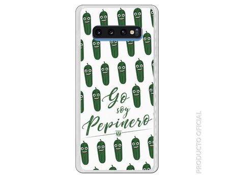 Funda Oficial Leganés yo soy pepinero blanca para Samsung Galaxy S10 Plus