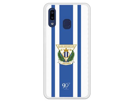 Funda Oficial Leganés Blanquiazul SS18-19 para Samsung Galaxy A20e
