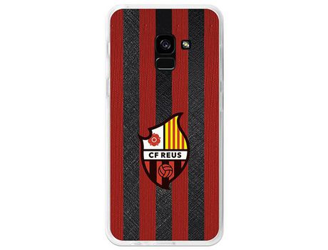 Funda Oficial Reus rayas y textura Samsung Galaxy A8 2018