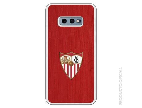 Funda Oficial Sevilha escudo fondo Rojo para Samsung Galaxy S10e