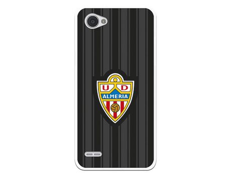 Funda Oficial UD Almería fondo negro para LG Q6