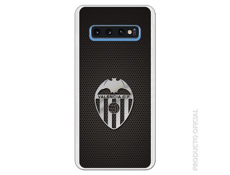 Funda Oficial Valencia Escudo plata para Samsung Galaxy S10