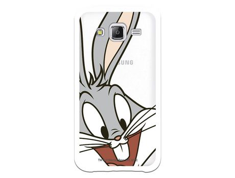 Funda Oficial Warner Bros Bugs Bunny Transparente para Samsung Galaxy J5 - Looney Tunes