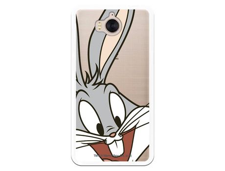 Funda Oficial Warner Bros Bugs Bunny Transparente para Huawei Y6 2017 - Looney Tunes