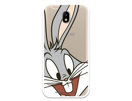 Funda Oficial Warner Bros Bugs Bunny Transparente para Samsung Galaxy J5 2017 Europeo - Looney Tunes