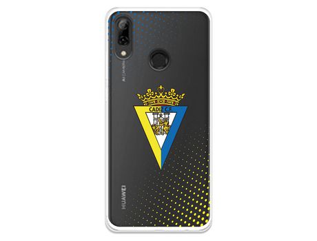 Funda para Huawei Honor 10 Lite del Cádiz Escudo Transparente - Licencia Oficial