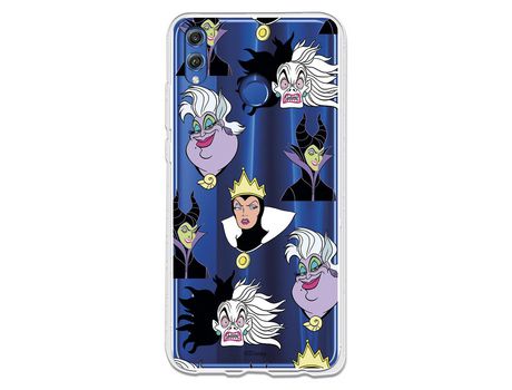 Funda para Huawei Honor 8X Oficial de Disney Villanas Patrón