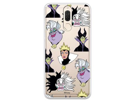Funda para Huawei Mate 10 Lite Oficial de Disney Villanas Patrón