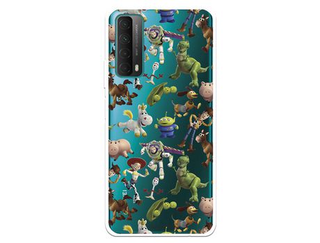 Funda para Huawei P Smart 2021 Oficial de Disney Muñecos Toy Story Siluetas - Toy Story
