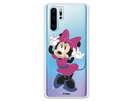 Funda para Huawei P30 Pro Oficial de Disney Minnie Rosa - Clásicos Disney