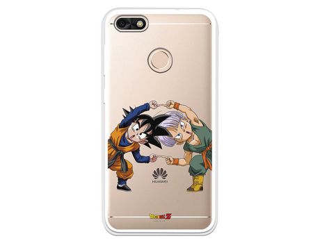 Funda para Huawei Y6 Pro 2017 Oficial de Dragon Ball Goten y Trunks Fusión