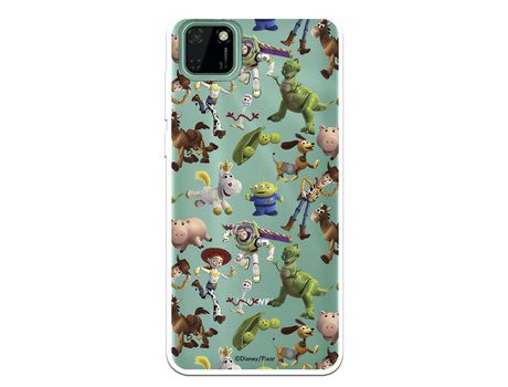 Funda para Huawei Y5p Oficial de Disney Muñecos Toy Story Siluetas - Toy Story
